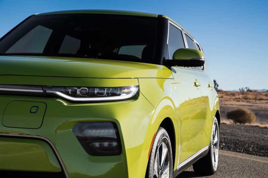 Детали экстерьера Kia Soul EV 2019 года  (NA) (фото 14 из 41)